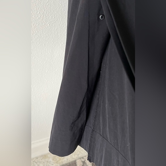 Athleta Tribeca Crop Pants Wide Leg Athleisure Black 10 Tall - Picture 6 of 14